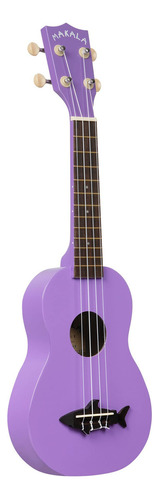 Ukelele Soprano Kala Makala Shark (púrpura Erizo De Mar) Color Purple