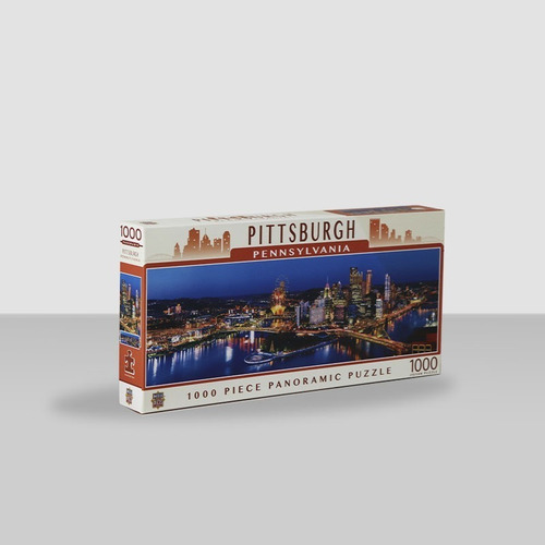 Imagen 1 de 2 de Rompecabezas Panorámico - Pittsburgh Pennsylvania