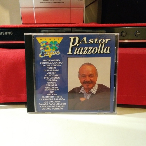 Astor Piazzolla (julio Sosa, Gardel) Serie 20 Exitos Cd, Lea