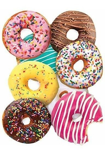 Donuts Surtidos  Mini Rompecabezas En Forma De Troquela...