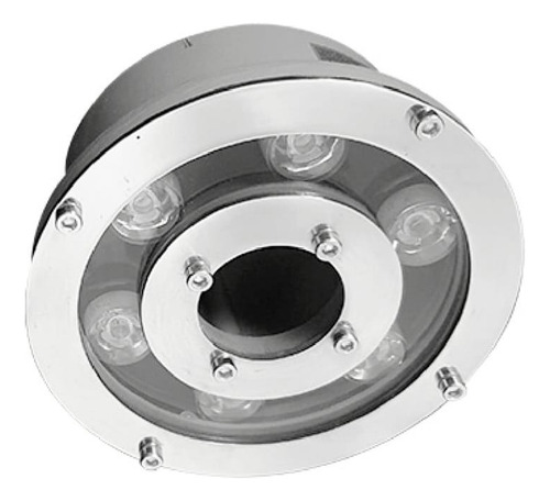 Empotrable Led 6w=60w Sumergible Fuentes Alberca Luz Calida