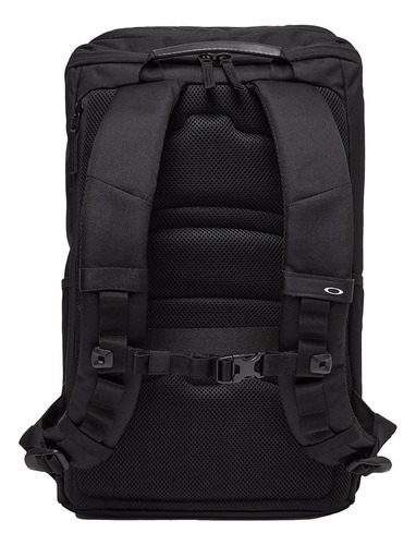 Mochila Oakley Urban Path Rc Backpack Compacta Faixa Externa Cor Preto