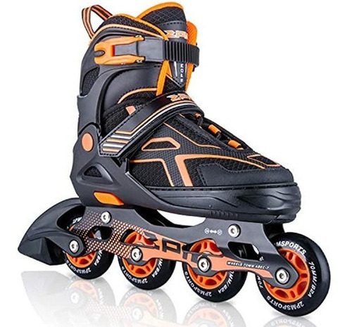 2pm Deportes Torinx Orange Black Boys Patines En Linea Ajus