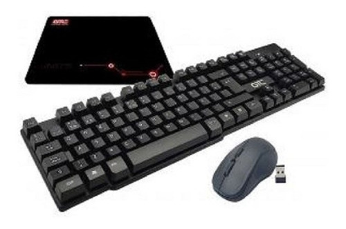 Kit Gtc Teclado Mouse -pad / Mouse Cbg 012 Pc Note