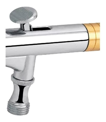 Imagem 2 de 5 de Aerógrafo Profissional Dupla Ação Bico 0,35mm Mp1002 Wimpel