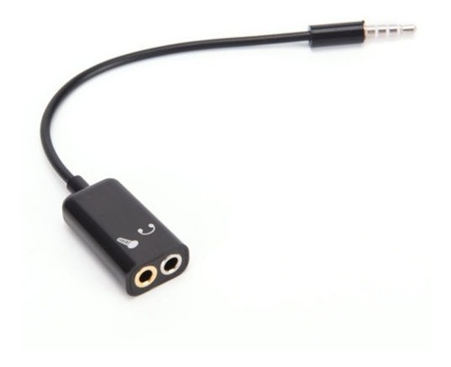 Jack Mic Audio Auriculares Micrófono Y Splitter Cable Adapta