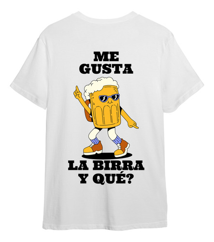 Remera Me Gusta La Birra Edición Limitada