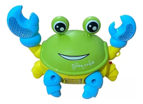 Juguete Bebe Cangrejo Musical Camina Luces Y Sonido