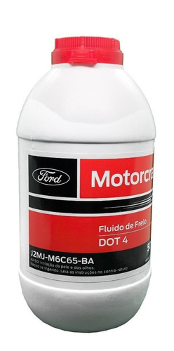 Fluído Freio Motorcraft Dot 4 Ford Fiesta Ka Ecosport Fusion