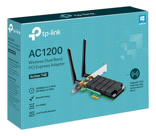 Tp-link Archer T4e Ac1200 placa de rede wireless pci express 