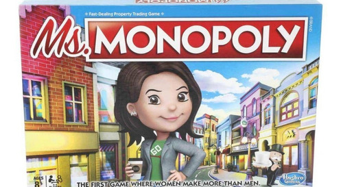 Miss Monopoly Hasbro Gaming E8424 Juego De Mesa