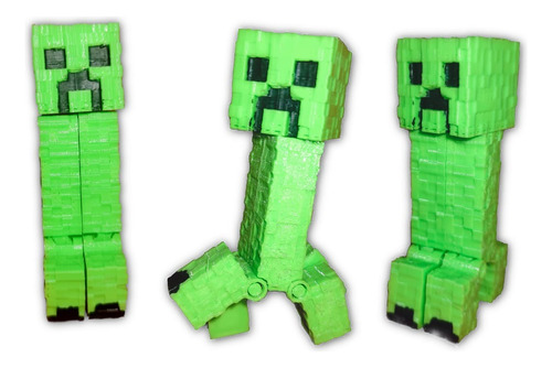 Minecraft Juguetes Impresion 3d Creeper