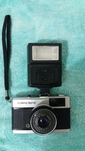 Linda Máquina Fotográfica Analógica Olympus Trip 35