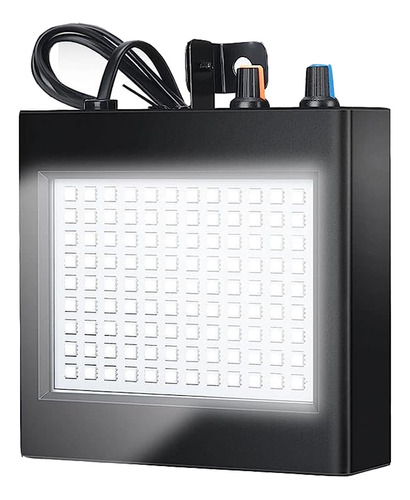 Luz Flash Discoteca Strober Led Hora Loca  Fiesta Blanco Pro