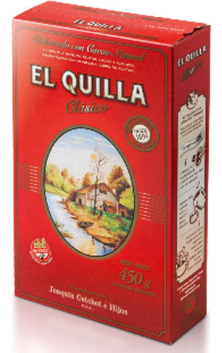 Cacao El Quilla Sin Tacc Caja X 450grs