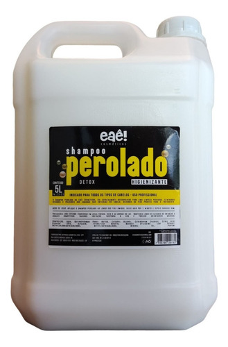  Shampoo Perolado Galão 5 Litros Lavatório Salão Profissional