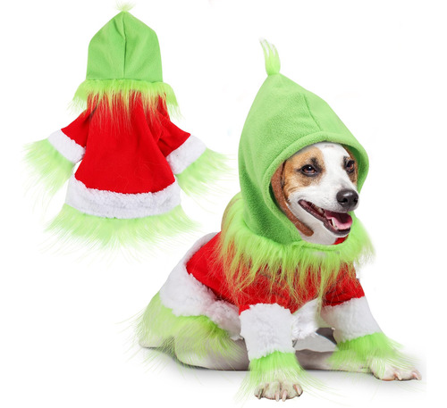 Abbylike Traje De Navidad Para Perro, Personaje De Mascota D