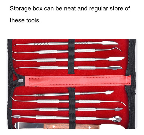 10 Pcs/set Portable Metal Sculpture Kit P