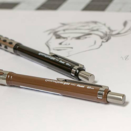 Pentel Graphgear 800 Portaminas, 1 Lápiz, Plomo Y Borrador,