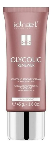 Idraet Glicolico Crema Renovadora Glycolic Renewer Cream 