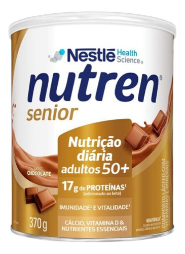 Nutren Sênior 370g. Sabor Chocolate