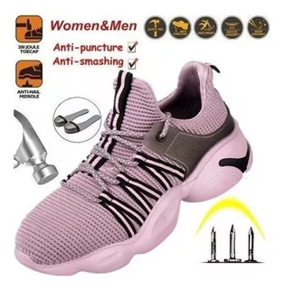 Lingre Tenis De Seguridad Industrial Hombre Mujer Zapatos