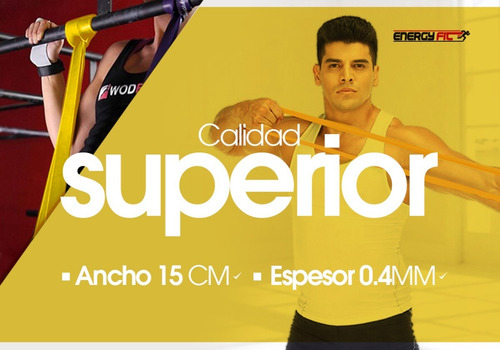 Imagen 8 de 10 de Banda Elastica 150cm Medium Theraband Ejercicio Fitness Yoga