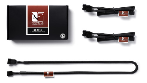 Noctua Na-sec3, Cables De Extensin De Ventilador De 4 Pines