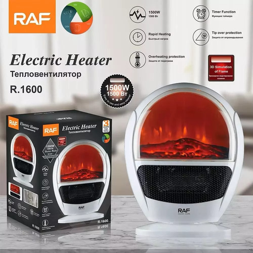 Calentador Eléctrico De Alta Calidad Portátil Tipo Chimenea