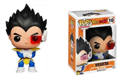 Funko Pop! 10 Dragon Ball Z Vegeta Version Rastreador Gafa