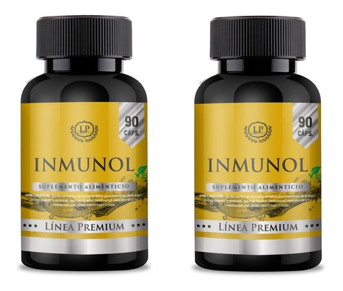 Pack 2 Inmunol (vitamina C+ D3 + E + Zinc) Sist. Inmunológ.