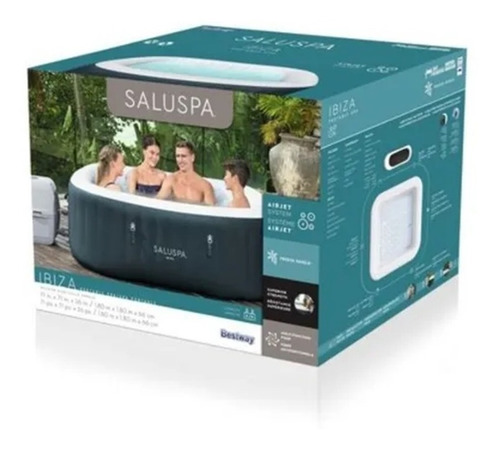 Jacuzzi Spa Ibiza 1.80 X 1.80 X 66 Cms., (4 - 6 Personas)