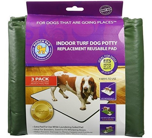 Pack 3 Empapadores De Césped Sintético Para Perros