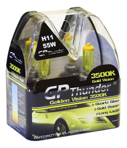 Gp Thunder Sgp35-h11 Gold H11 - Bombilla Halogena De Xenon D