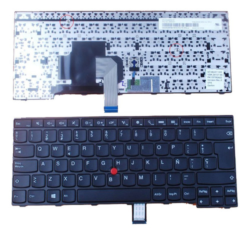 Teclado Thinkpad E455 Negro Point Stick