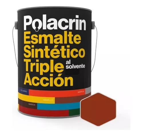 Triple Accion Sintetico Antioxido Polacrin | Colores | 4l