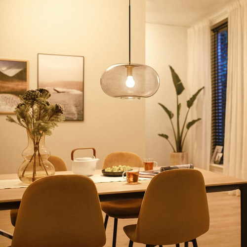 Philips Led Foco A19 Luz Cálida Sensor De Luz Natural