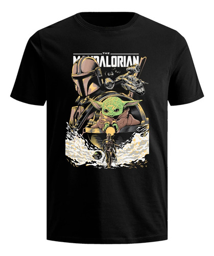 Playera Star Wars Yoda Baby Yoda The Mandalorian Pelicula