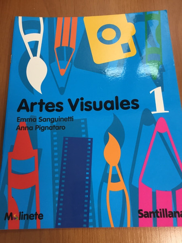 Libro Artes Visuales 1 - Santillana - Nuevo Sin Uso - Oferta