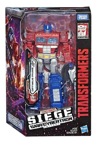 Optimus Prime Transformers Siege War For Cybertron Nuevo