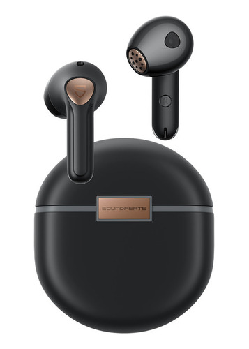 Audífonos Inalámbricos Bluetooth Soundpeats Air4 Color Negro Color de la luz Negro