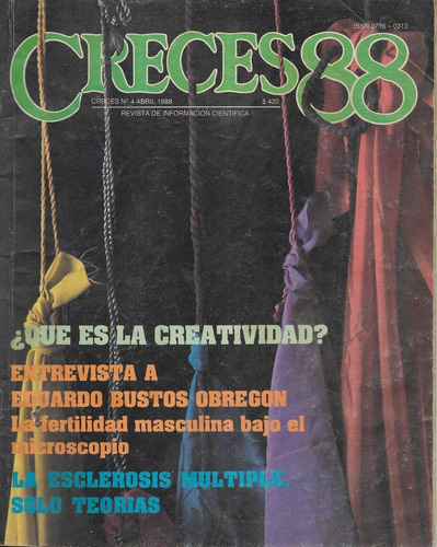 Revista Creces 88 N° 4 / 4 Abril 1988 / Esclerosis Múltiple