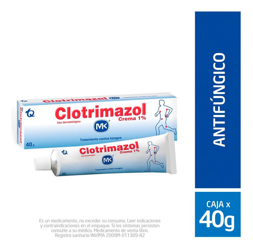 Clotrimazol Mk 1% Crema Tubo X 40g