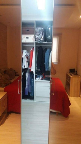 Imagem 13 de 15 de Cobertura Com 3 Dormitórios À Venda, 156 M² Por R$ 1.050.000,00 - Jardim Anália Franco - São Paulo/sp - Co0102