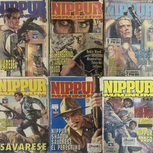 Nippur Magnum Revista Historieta 2 X 260 , Columba Ej4 (Usado)