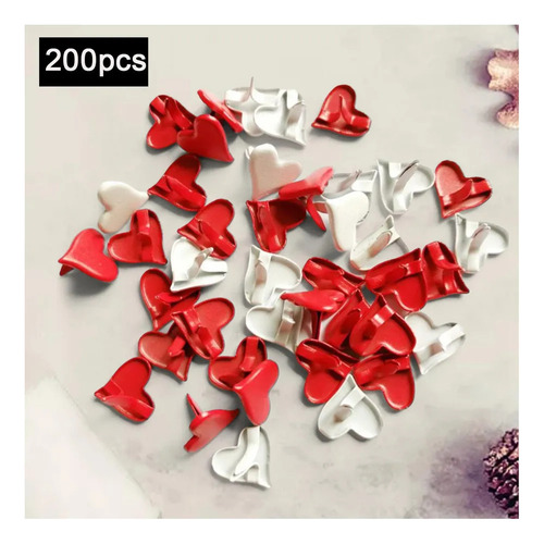 200 Sujetadores De Papel Para Manualidades Con Minitabalorio