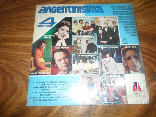 Argentinisima 4 - Zitarrosa Olimareños Andariegos * Vinilo