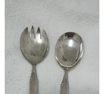 Comprar Set De Cubiertos Para Ensaladas Gamuza Inoxidable