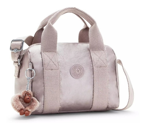 Cartera Crossbody Kipling - Modelo Iona Hazelnut Metallic