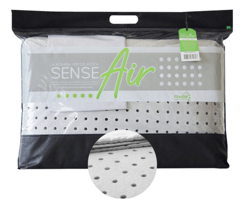 Almohada Viscoelastica Fiberball Sense Air Americana Plain